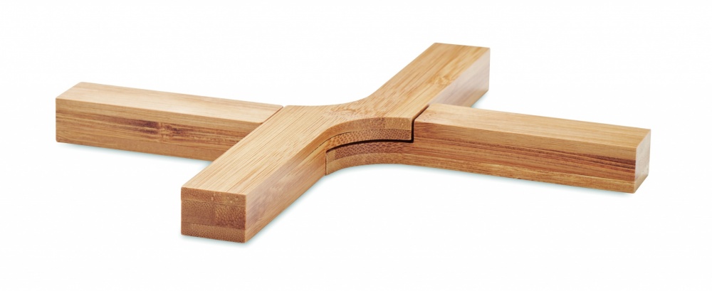 Logotrade business gifts photo of: Bamboo foldable pot stand